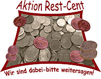 Logo der Spendenaktion Rest-Cent