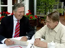 Foto von Gerd Tilsner und Klaus Wedemeier