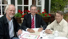 Foto von Edmund Mevissen, Gehard Tilsner und Klaus Wedemeier