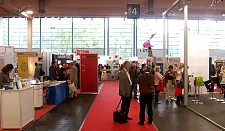 Blick in die Messehalle