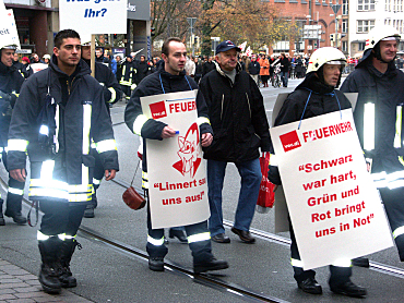 Demonstrationszug