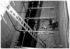 Baustelle Kläranlage Seehausen in 1996