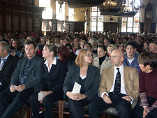 Foto zeigt TeilnehmerInnen der Begrüßungsveranstaltung für Auszubildende im Rathaus