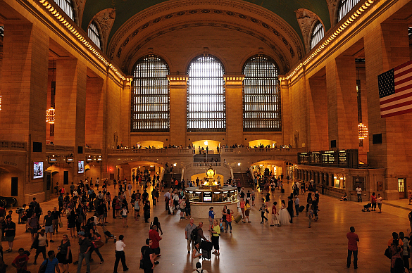 Der Bahnhof Central Station in New York