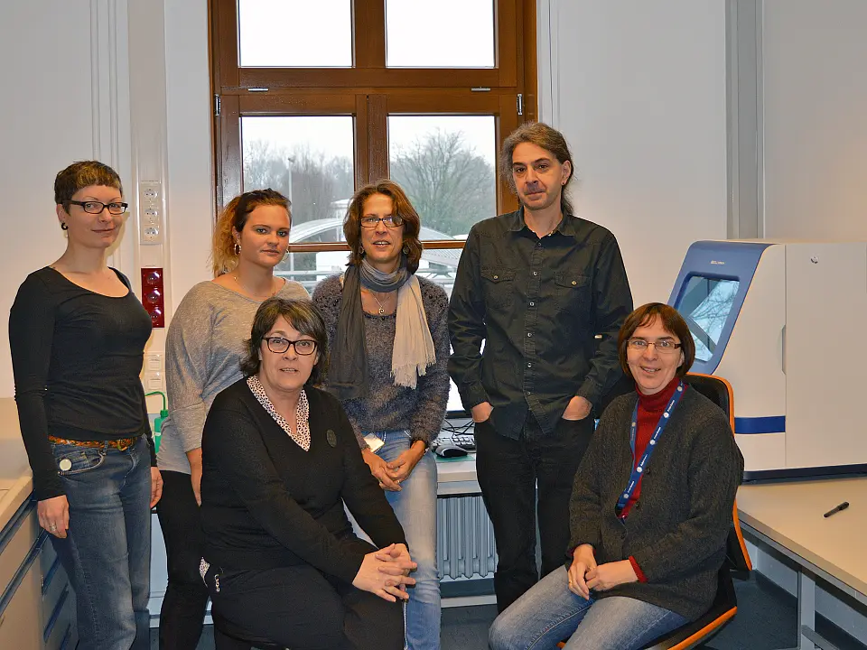 Das Team der DNA-Analytik