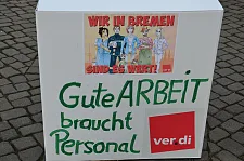 Plakat Gute Arbeit braucht Personal