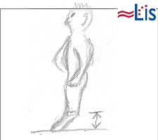 grafische Darstellung für die Übung "Fussschaukel"