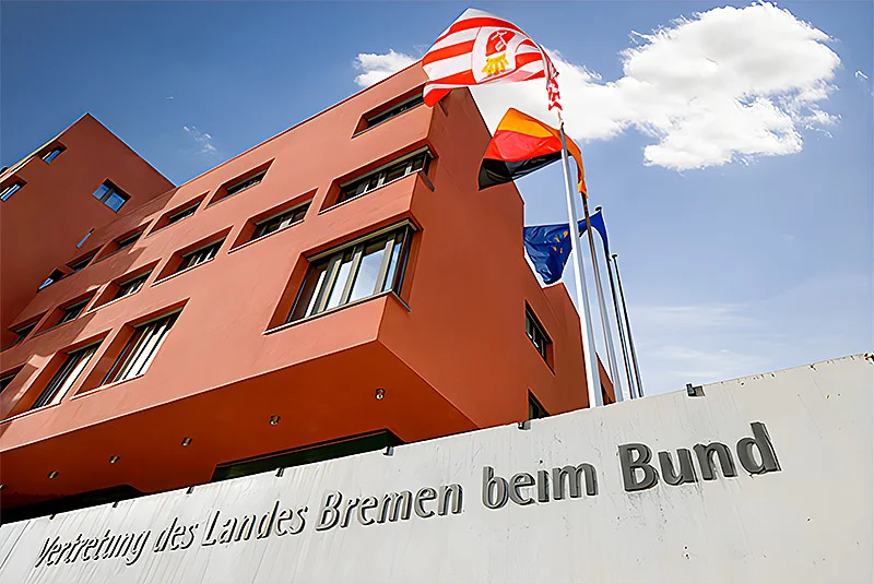 Das Gebäude der Landesvertretung
