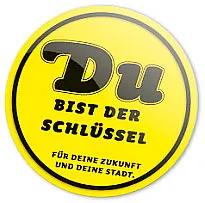 Logo der Kampagne Du bist der Schlüssel
