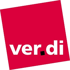 Logo der Vereinten Dienstleistungsgewerkschaft - ver.di -