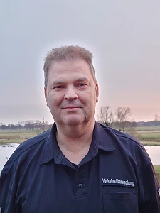 Marko Broekmann in Dienstbekleidung