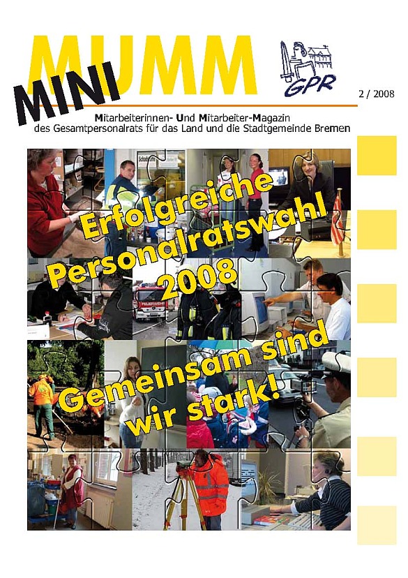 Titelbild der MUMM 2/2008 -MINIMUMM-
