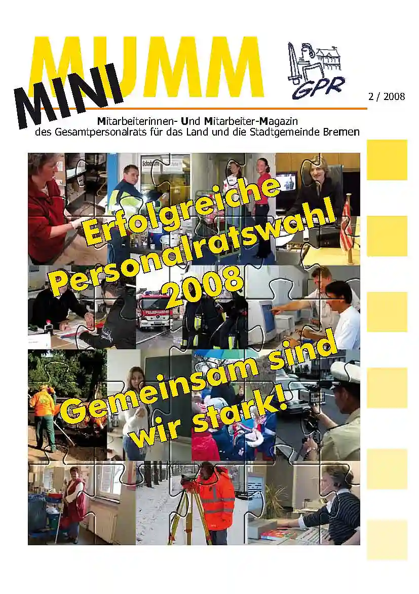 Titelbild der MUMM 2/2008 -MINIMUMM-