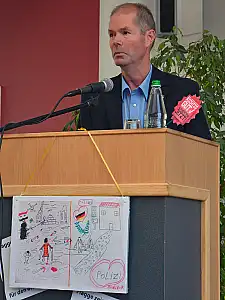 Rolf Oehmke am Rednerpult