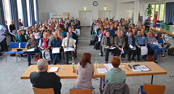 Teilnehmerinnen der Personalräteversammlung