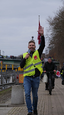 Bild zeigt den Autor, Jörn Kroppach, Gewerkschaftssekretär bei ver.di