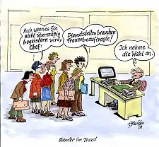 Karikatur von Peter Baldus