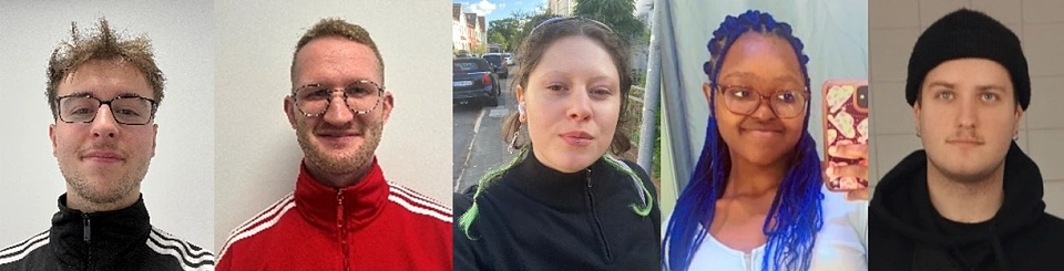 Portraits der Mitglieder des Ausbildungspersonalrats für Erzieher:innen