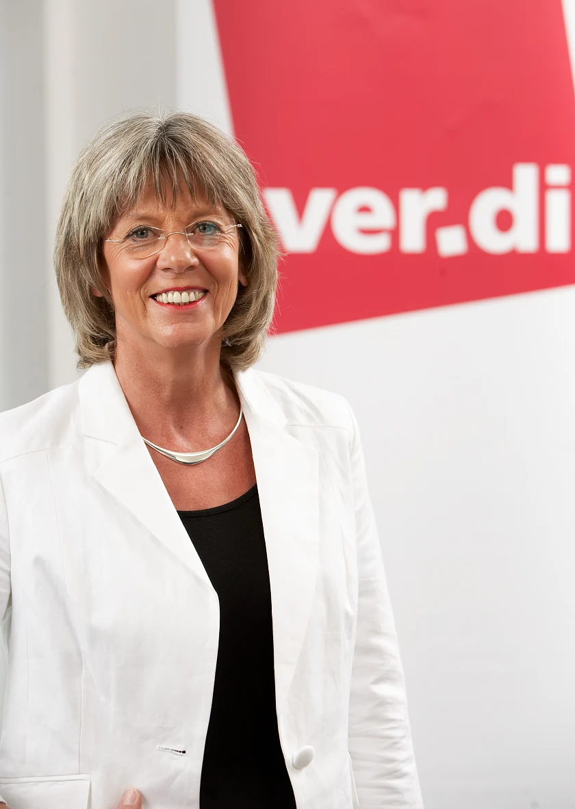 Marita Rosenow, stellvertretende Landesbezirksleiterin ver.di Niedersachsen-Bremen