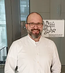 Lars Hartwig, Vorsitzender des Gesamtpersonalrats