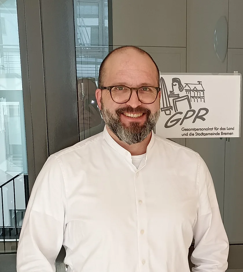 Lars Hartwig, Vorsitzender des Gesamtpersonalrats