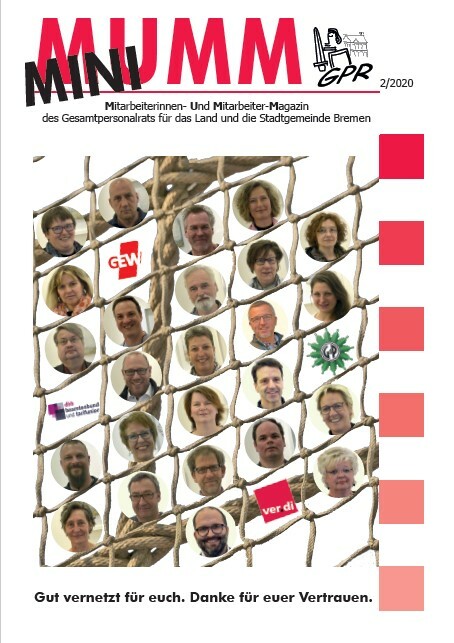 MiniMUMM 2/2020 Titelseite. Gut vernetzt für euch. Danke für euer Vertrauen.