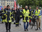 Die Feuerwehr rückt an