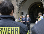Die Bürgermeister werden von Ingo Tebje zur Erschwerniszulagenverordnung befragt