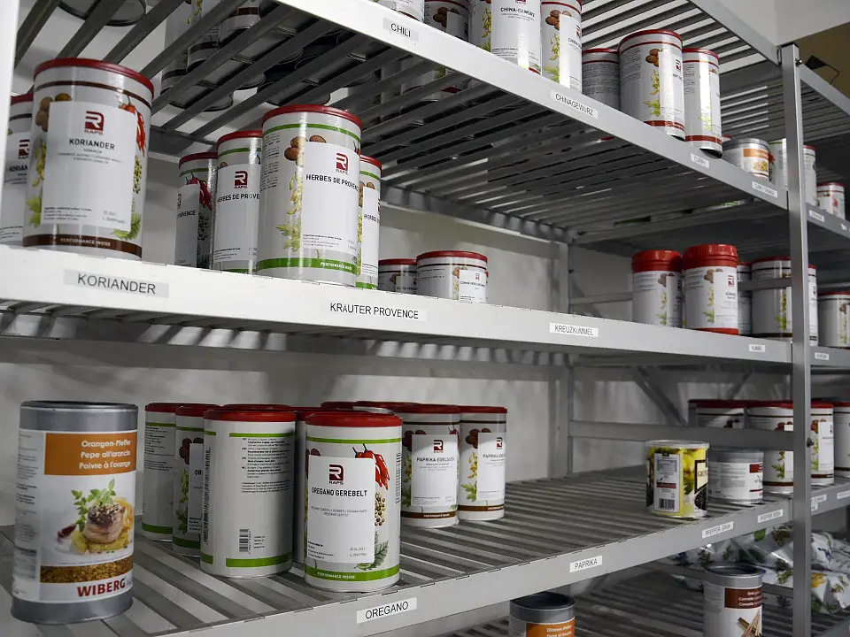 Ein Auszug aus dem Gew&uuml;rzregal