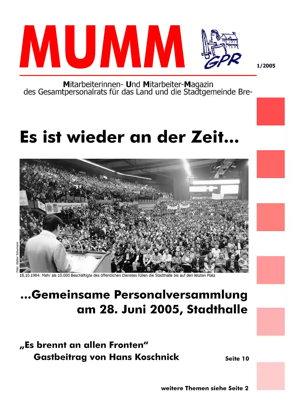 MUMM-Titelbild 1-2005