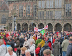 Es war immer etwas los bei der Aktion Umfairteilen auf dem Marktplatz